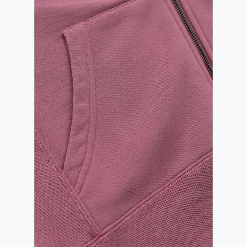 Dámska mikina Pitbull Manzanita Heart Hooded Zip Sweatshirt pink 11
