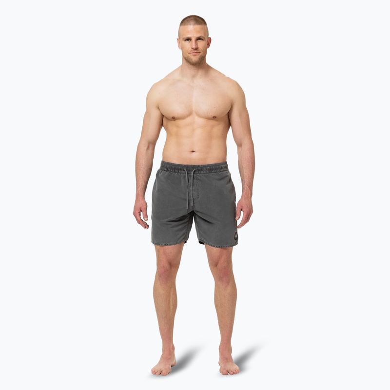 Pánske plavecké šortky Pitbull Balfour dark graphite 2