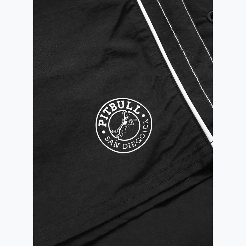 Pánske plavecké šortky Pitbull Crownhill black 6