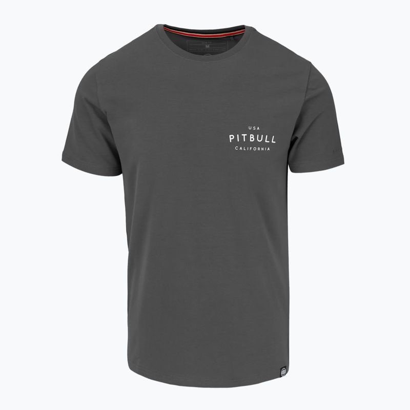 Pánske tričko Pitbull USA CAL graphite 4