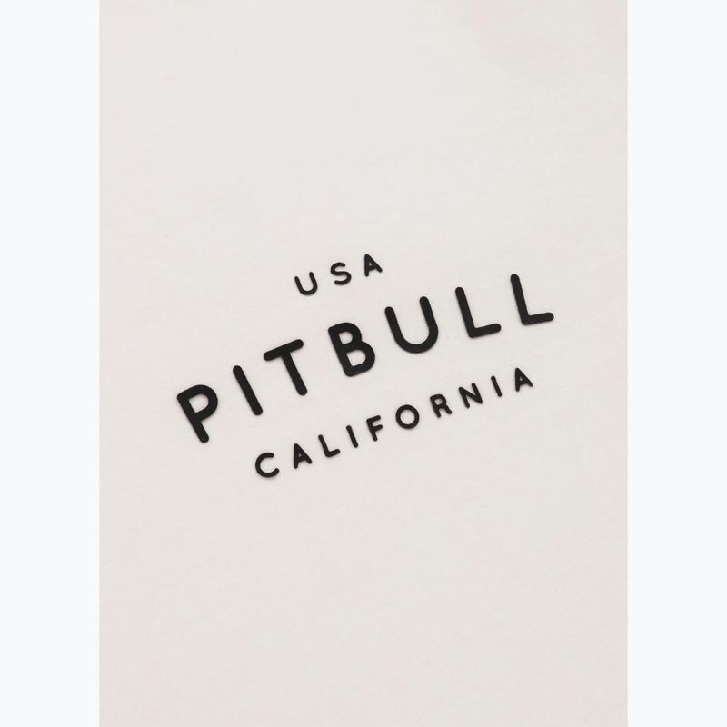 Pánske tričko Pitbull USA CAL off white 7