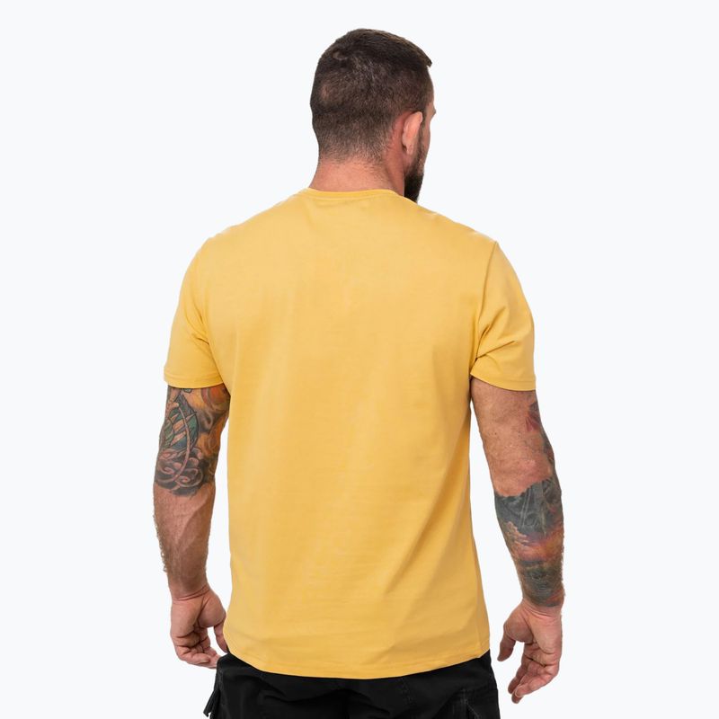 Pánske tričko Pitbull San Diego Ins. pale yellow 3