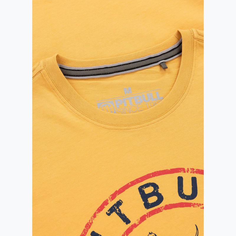 Pánske tričko Pitbull San Diego Ins. pale yellow 6