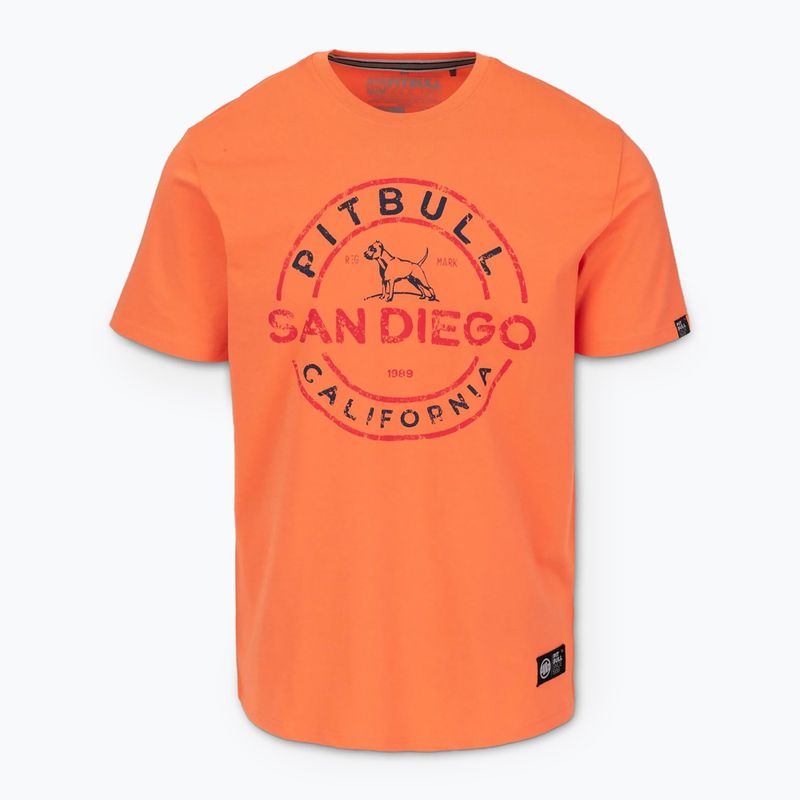 Pánske tričko Pitbull San Diego Ins. fluo orange 4