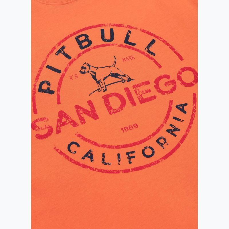 Pánske tričko Pitbull San Diego Ins. fluo orange 7