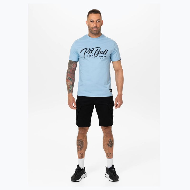 Pánske tričko Pitbull El Jeffe light blue 2