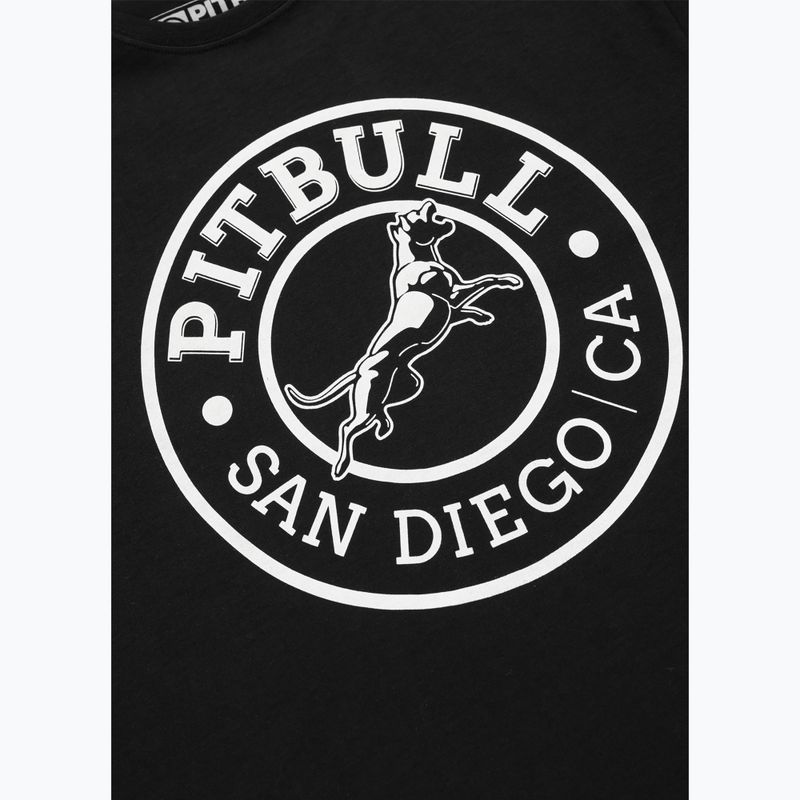 Pánske tričko Pitbull San Diego CA black 4