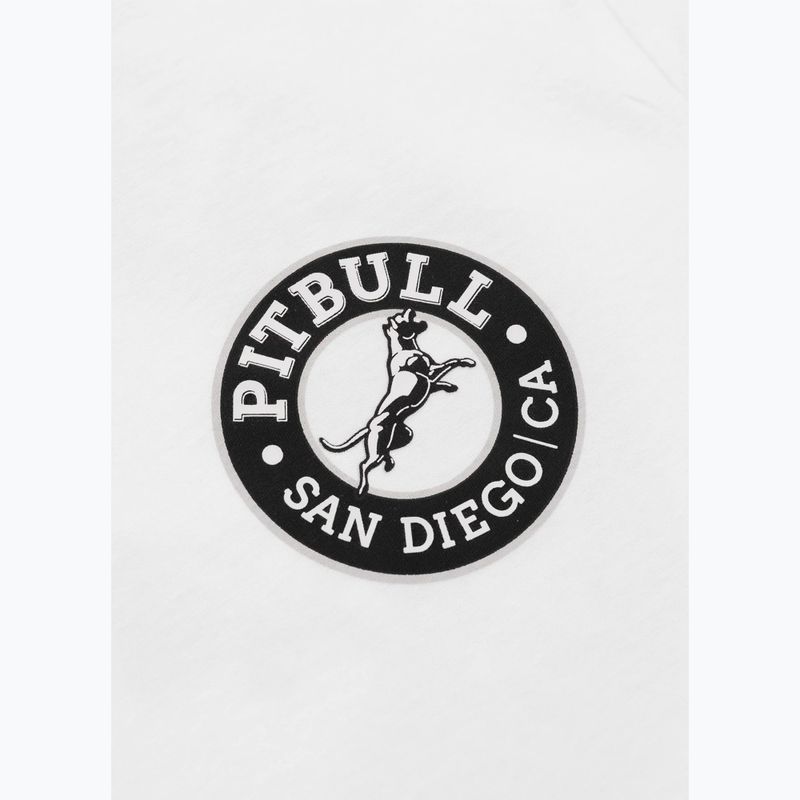 Pánske tričko Pitbull San Diego CA black/white 8
