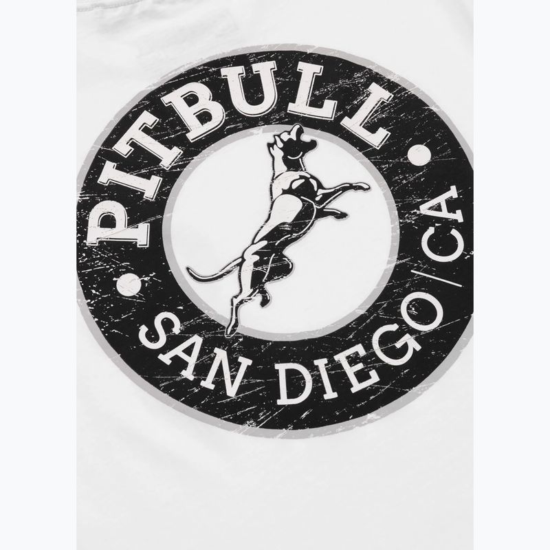 Pánske tričko Pitbull San Diego CA black/white 9