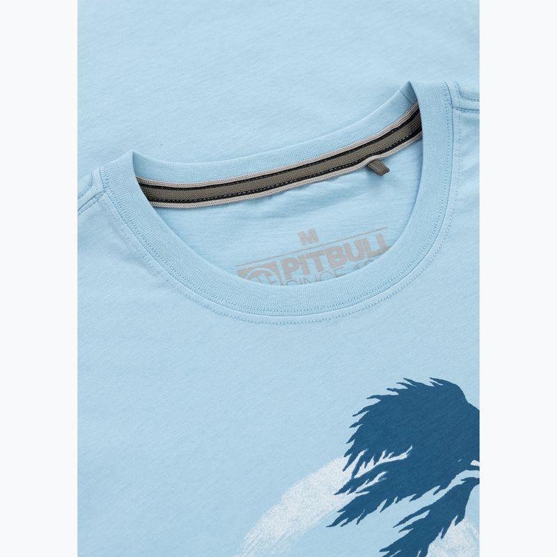 Pánske tričko Pitbull Palms light blue 6