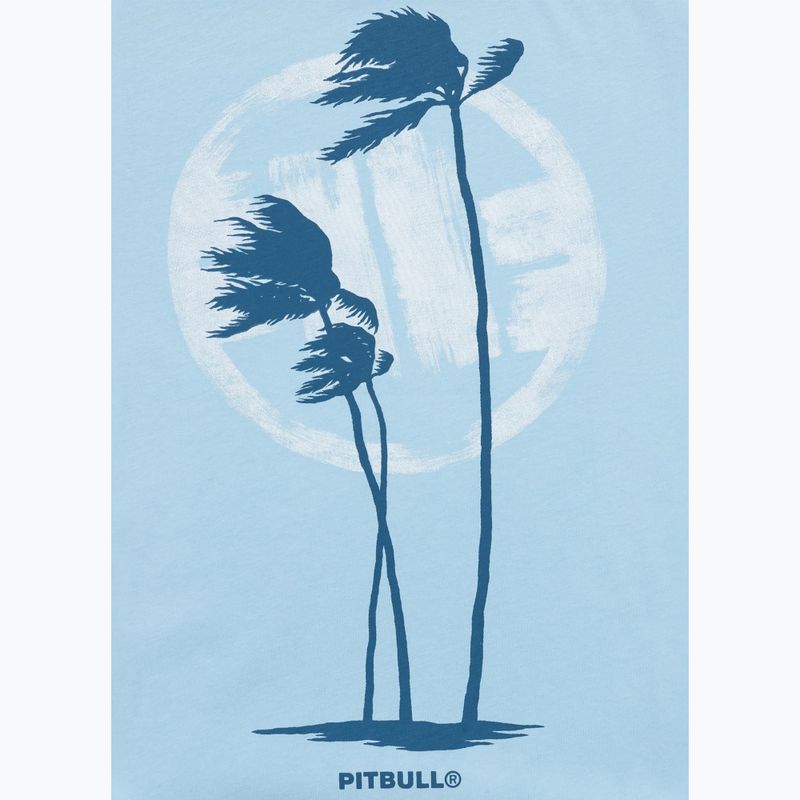 Pánske tričko Pitbull Palms light blue 7