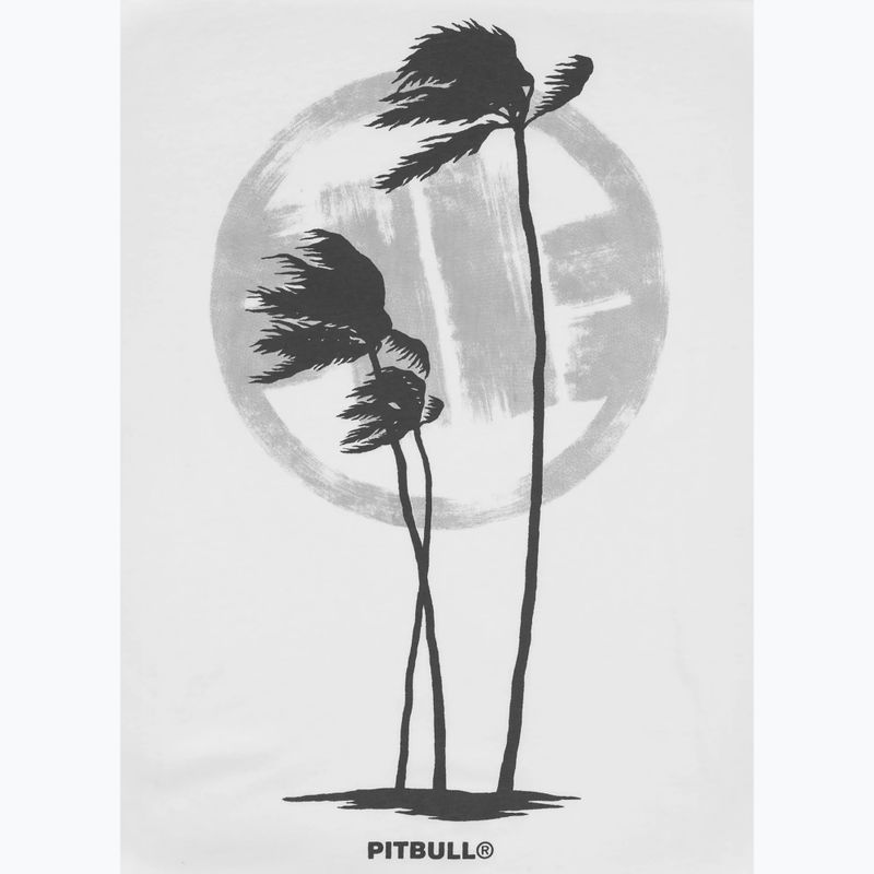 Pánske tričko Pitbull Palms white 7