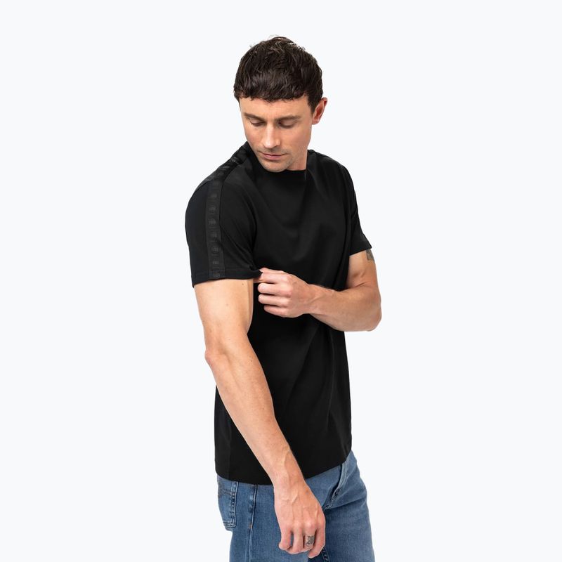 Pánske tričko Pitbull Tape Nugget black/black 3