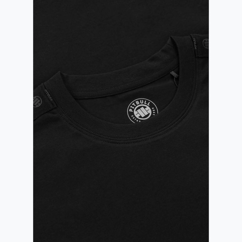 Pánske tričko Pitbull Tape Nugget black/black 3