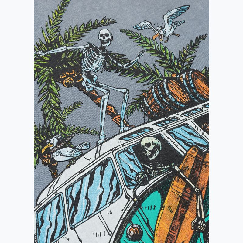 Pánske tričko Pitbull Open Beach washed blue 9