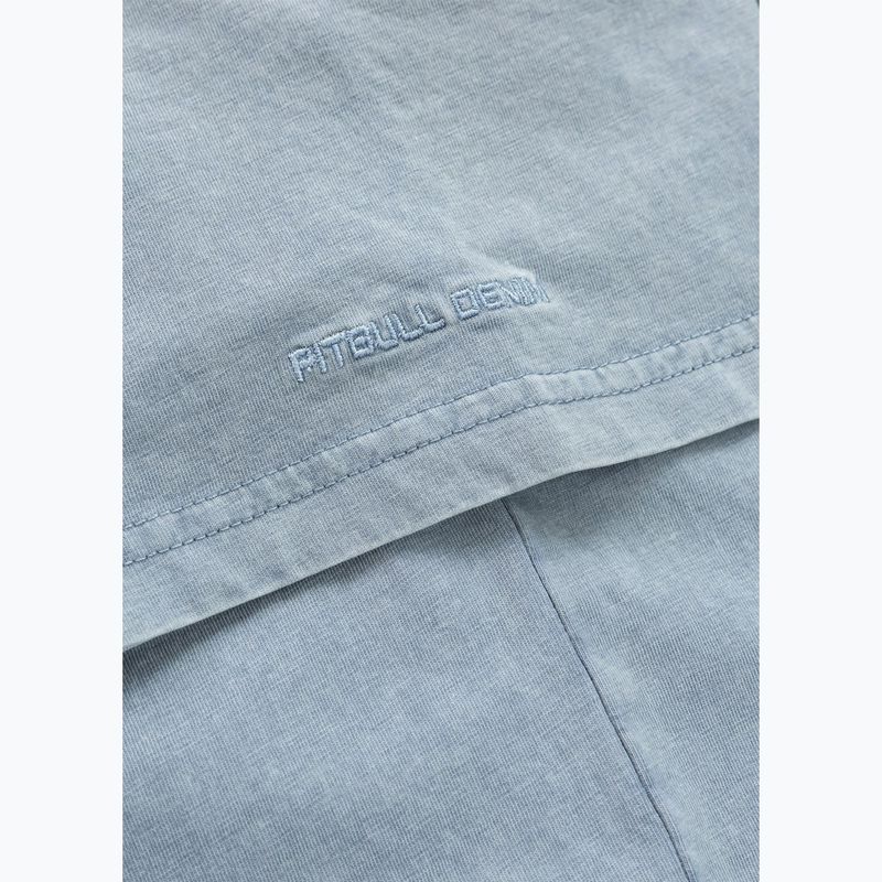 Pánske tričko Pitbull Open Beach washed blue 11