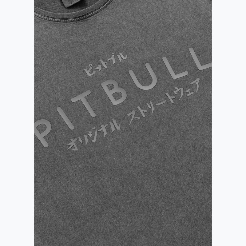 Pánske tričko Pitbull Mt. Fuji washed grey 4