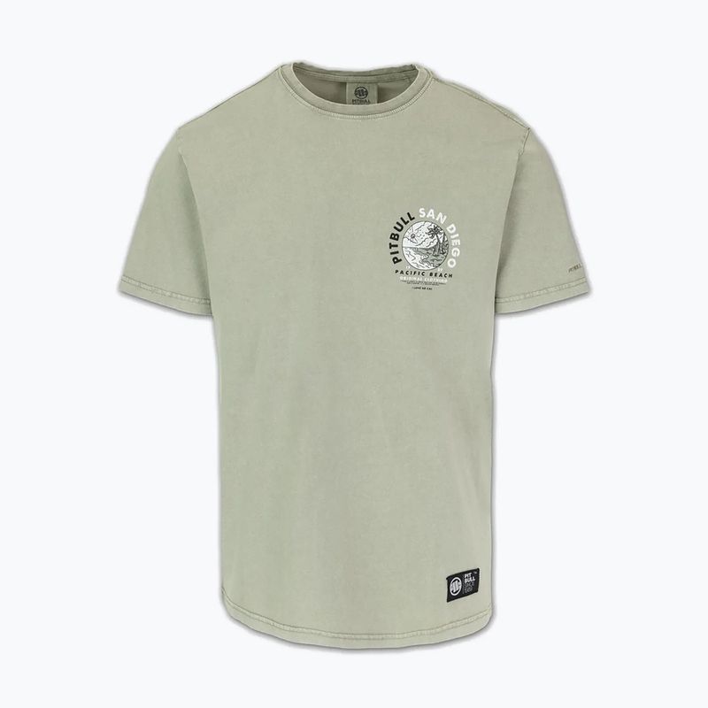 Pánske tričko Pitbull Planet Surf dusty salvia 4