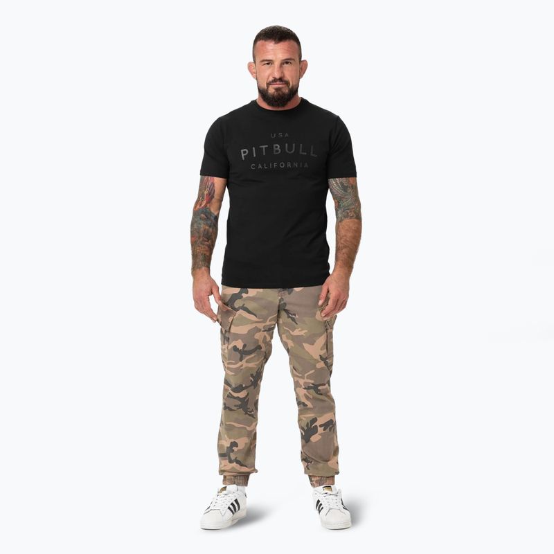 Pánske tričko Pitbull USA CAL black 2