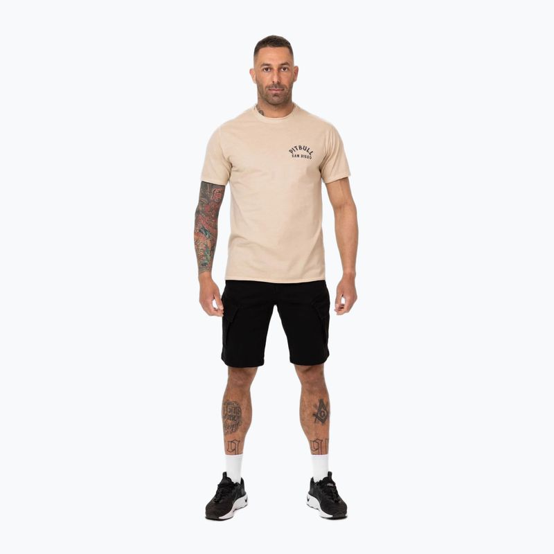 Pánske tričko Pitbull Pacyfic ultra light sand 2