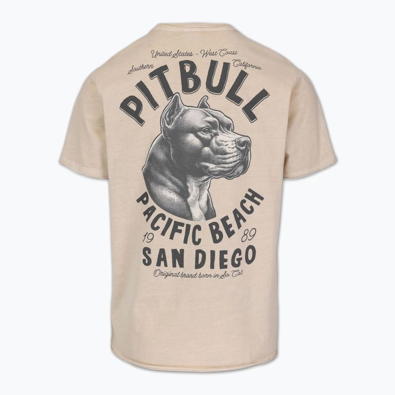 Pánske tričko Pitbull Pacyfic ultra light sand 5
