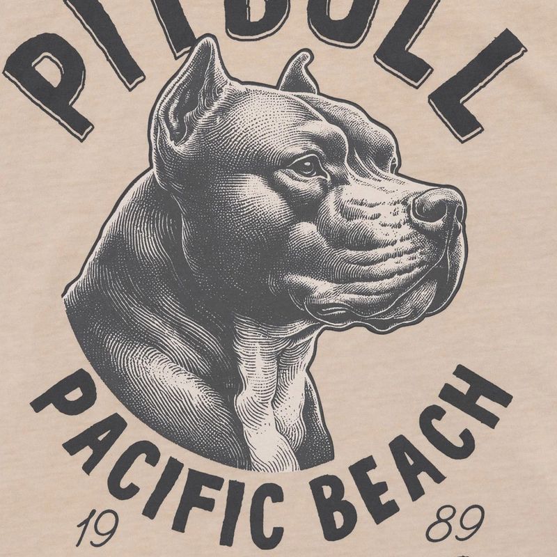 Pánske tričko Pitbull Pacyfic ultra light sand 8