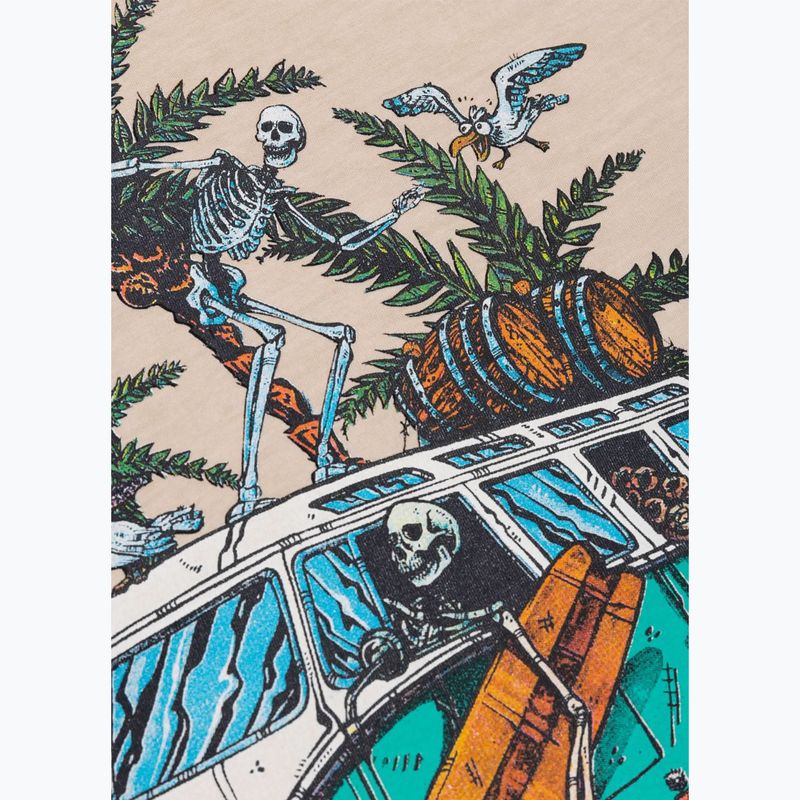 Pánske tričko Pitbull Open Beach ultra light sand 5