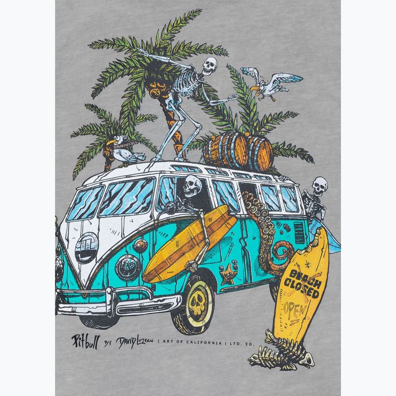 Pánske tričko Pitbull Open Beach grey 4