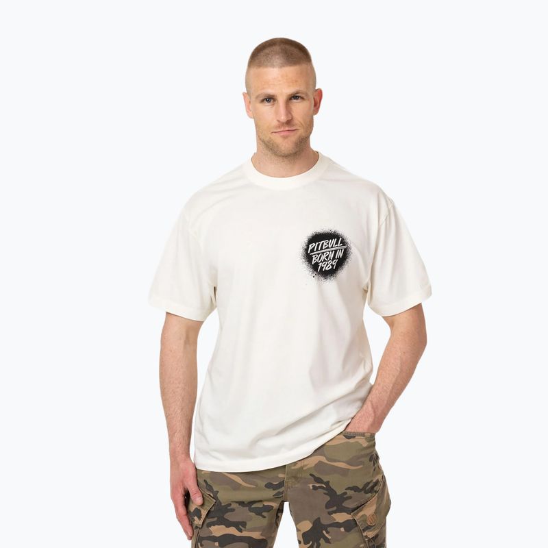Pánske tričko Pitbull Graffiti off white