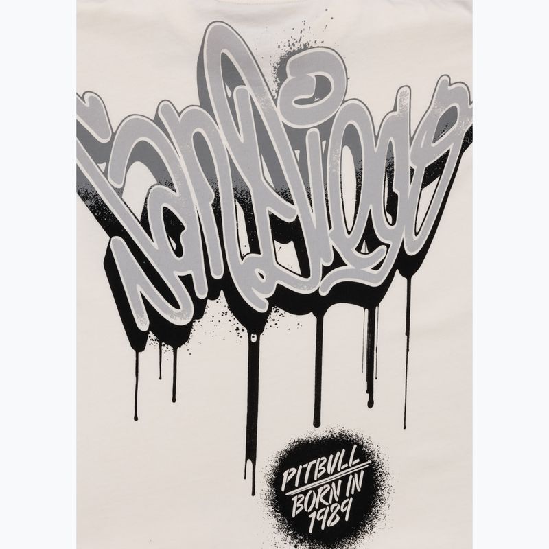 Pánske tričko Pitbull Graffiti off white 5