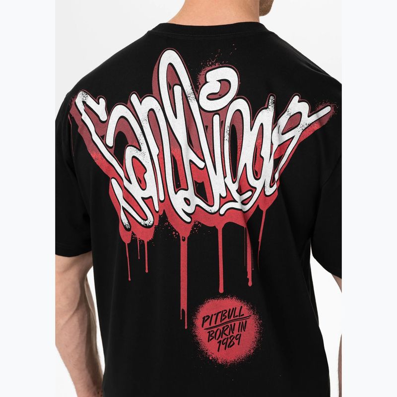 Pánske tričko Pitbull Graffiti black 4