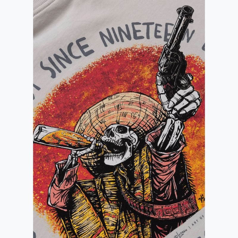 Pánske tričko Pitbull Shot For Shot white/blue 5