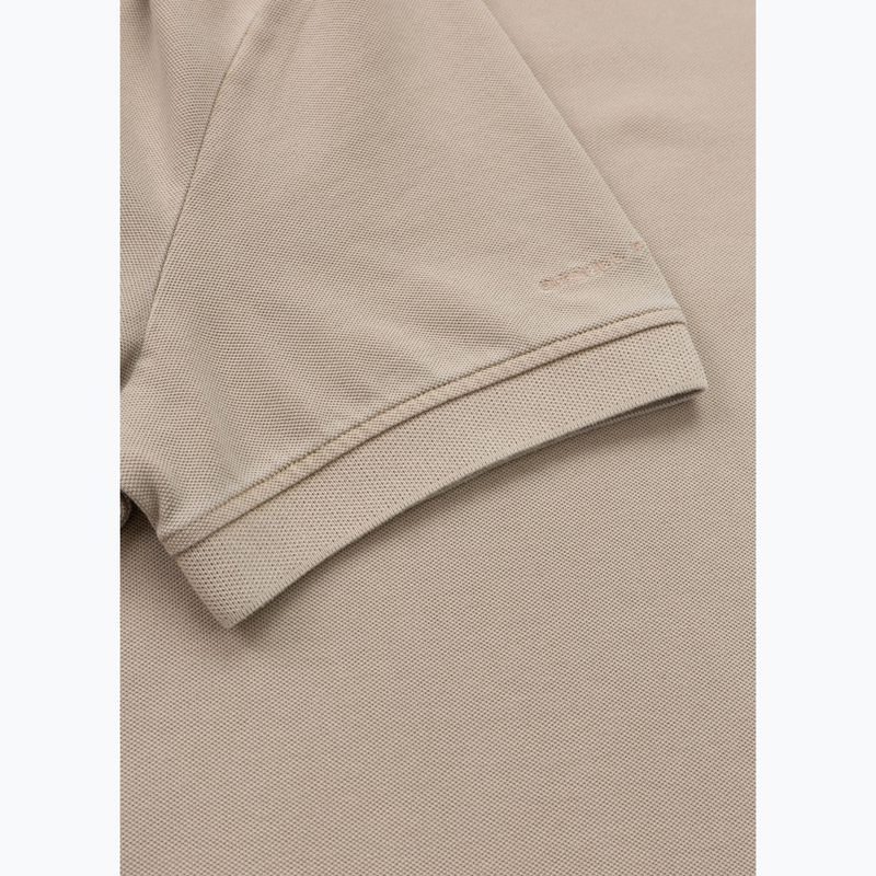 Pánske polo tričko Pitbull Washed Polo pale sand 5
