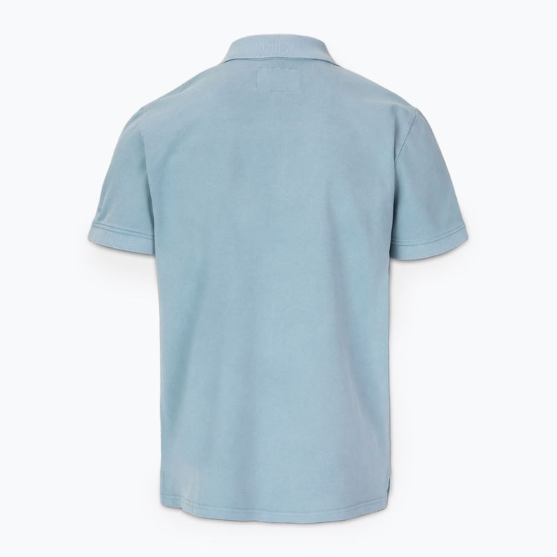 Pánske polo tričko Pitbull Washed Polo washed blue 2