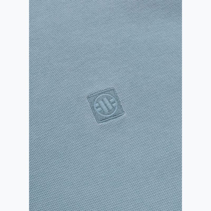 Pánske polo tričko Pitbull Washed Polo washed blue 4