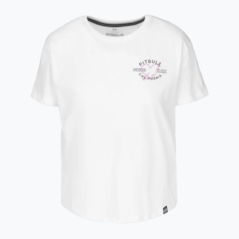 Dámske tričko Pitbull Heart white 4