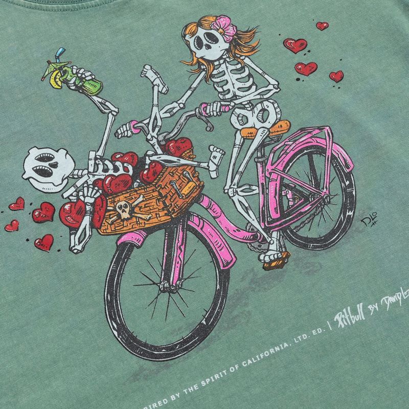 Dámske tričko Pitbull Cruisinandboozin mint 6