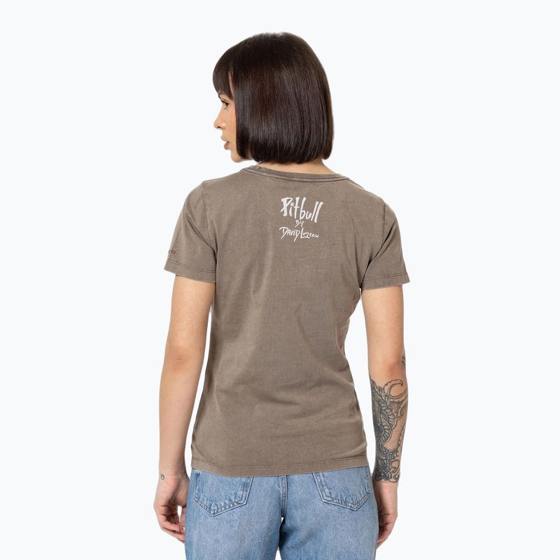 Dámske tričko Pitbull Cruisinandboozin dark brown 3