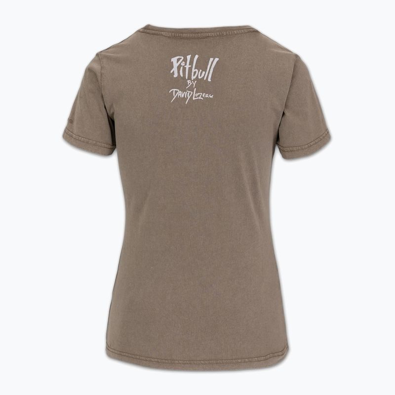 Dámske tričko Pitbull Cruisinandboozin dark brown 5