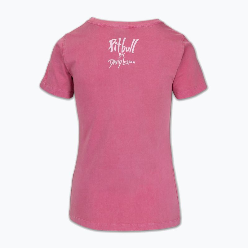 Pánske tričko Pitbull Doubletrouble washed pink 2