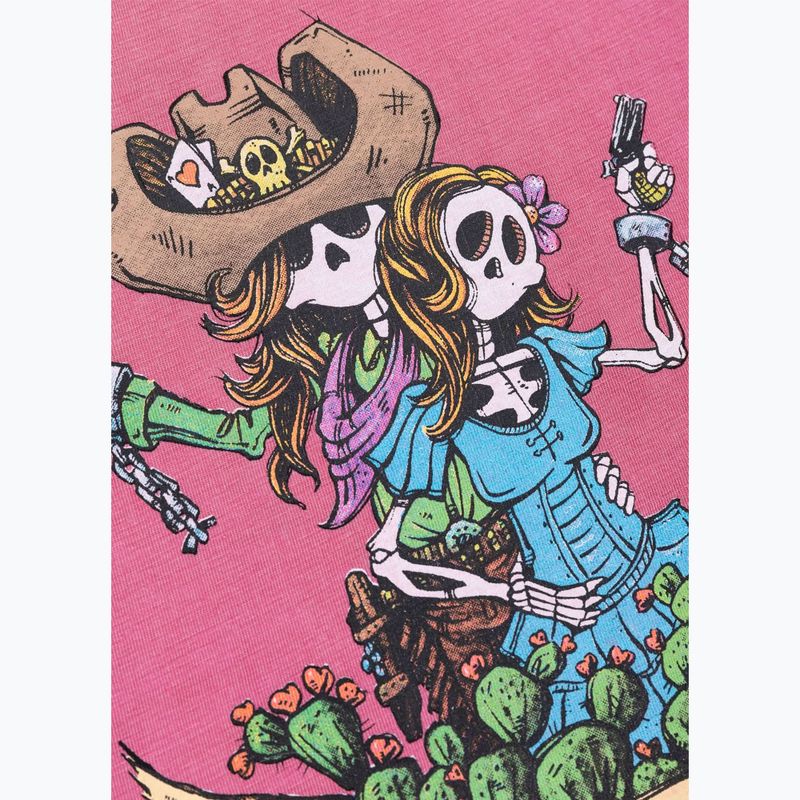 Pánske tričko Pitbull Doubletrouble washed pink 5