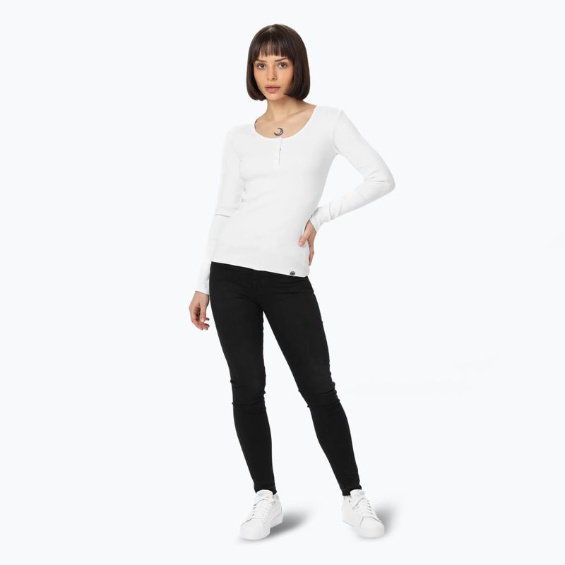 Dámske tričko longsleeve Pitbull Rib white 2