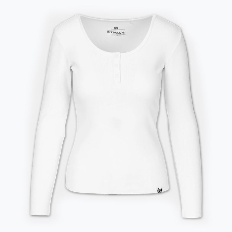 Dámske tričko longsleeve Pitbull Rib white 4