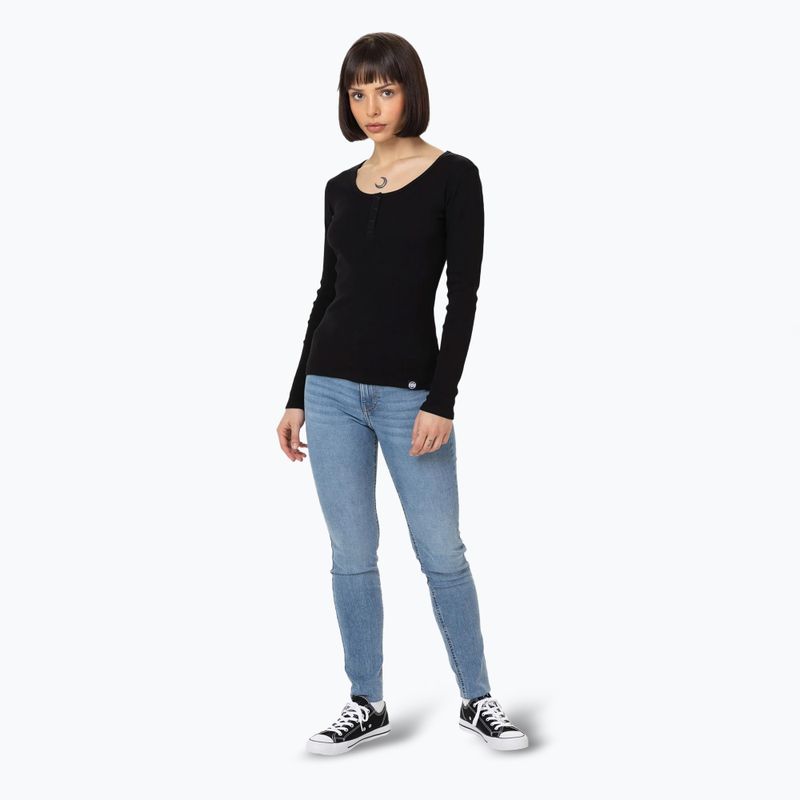 Dámske tričko longsleeve Pitbull Rib black 2