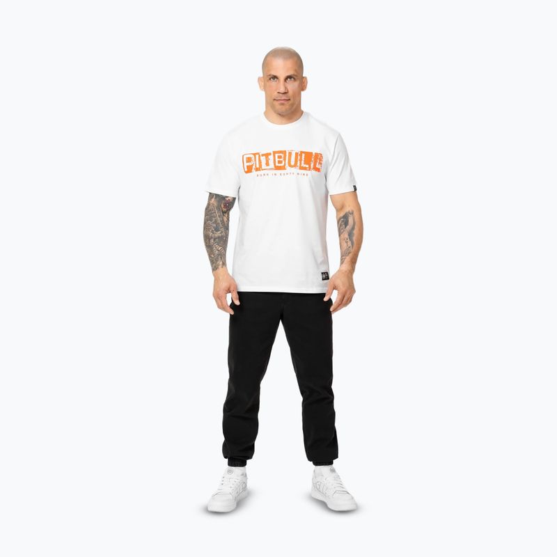Pánske biele tričko Pitbull Blacky 2