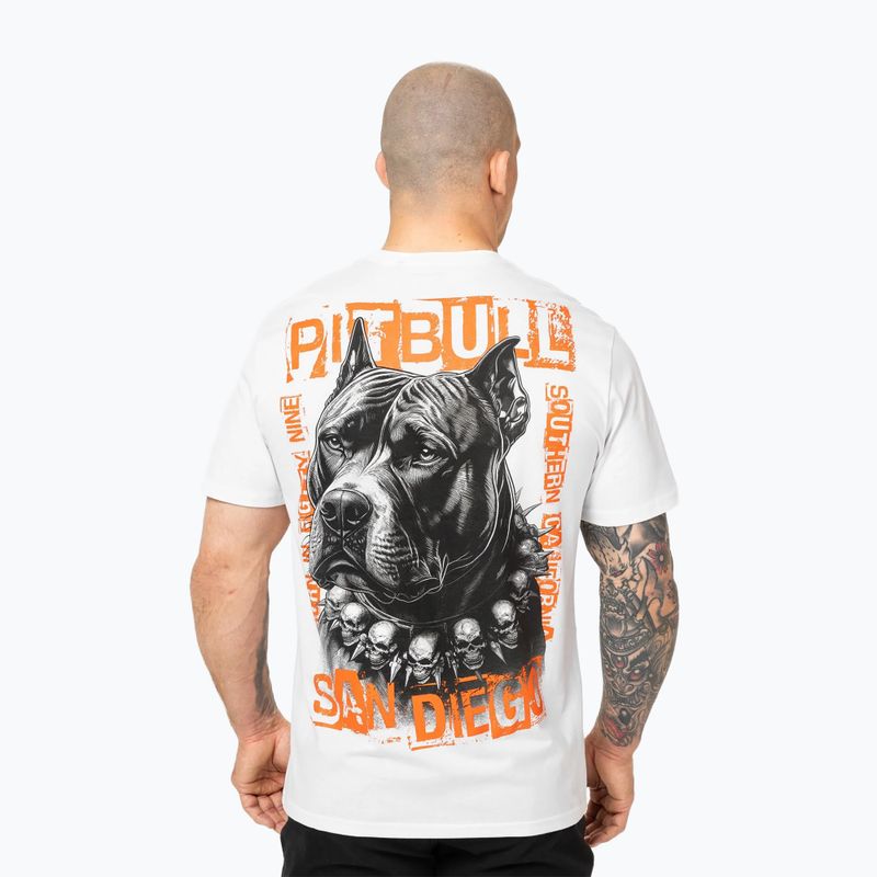 Pánske biele tričko Pitbull Blacky 3