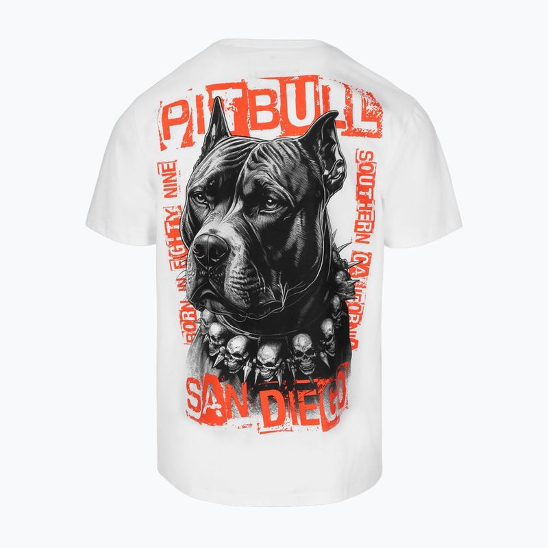 Pánske biele tričko Pitbull Blacky 6