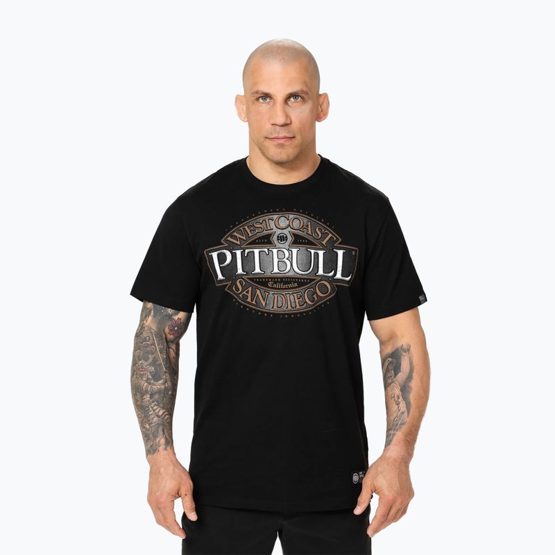 Pitbull Tommy Gun pánske tričko čierne