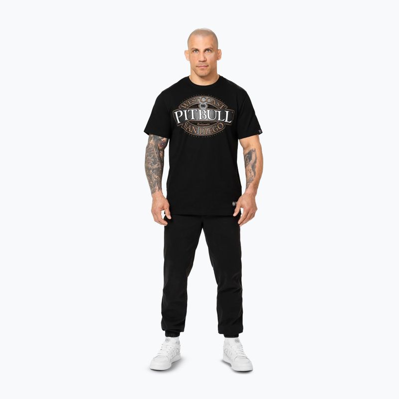 Pitbull Tommy Gun pánske tričko čierne 2