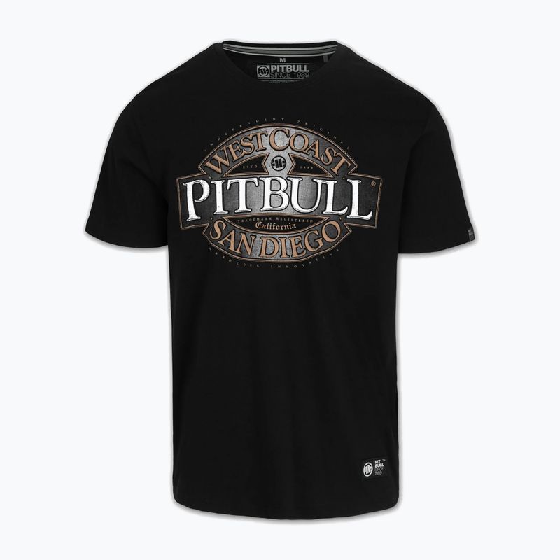 Pitbull Tommy Gun pánske tričko čierne 5